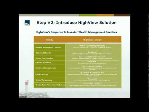 How Professional Advisors Can Introduce Highview To Investors